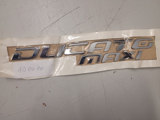 EMBLEMAT NAPIS ZNACZEK DUCATO MAXI ORG