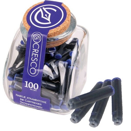 NABOJE DO PIÓRA SŁOICZEK 100 SZTUK 080025 CRESCO