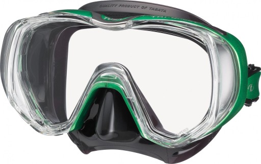 Maska TUSA Freedom Tri-Quest - M-3001 zielona