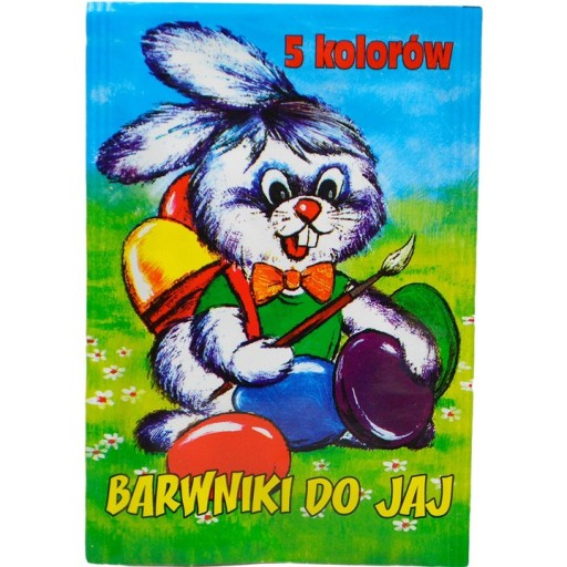 Barwniki spożywcze do jajek wielkanocnych - 5 szt
