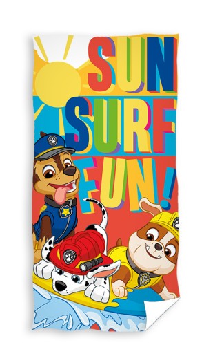 RĘCZNIK KĄPIELOWY 70X140CM PSI PATROL PSY PAW