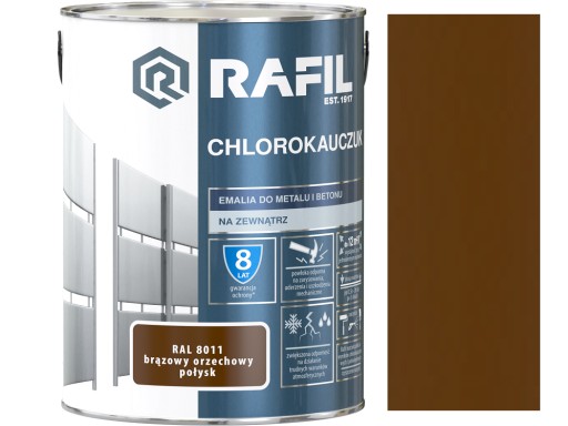 RAFIL CHLOROKAUCZUK BRĄZ ORZECHOWY 8011 5L