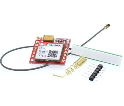 Moduł GSM SIM800L z anteną GPRS do Arduino