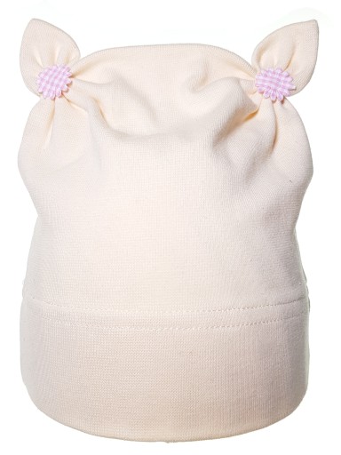 NIEMOWLĘCA CZAPKA DLA NOWORODKA CZAPECZKA MARGARETKA 0-3 M-C 8 KOLORÓW