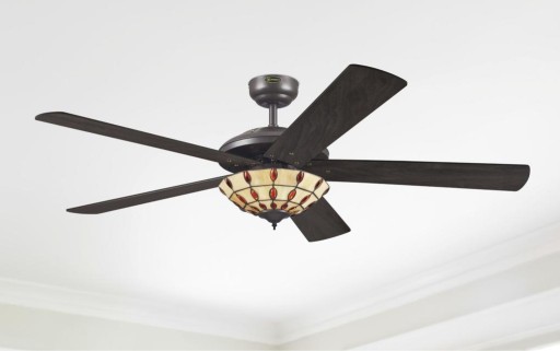 ŻYRANDOL WENTYLATOR SUFITOWY WIATRAK LAMPA COMET