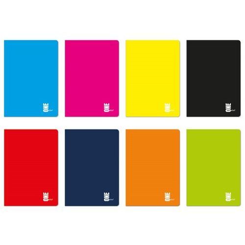 ZESZYT ONE COLOR A5 KRATKA 16 KARTEK INTERDRUK