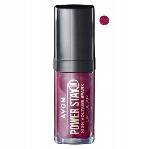 AVON Lśniąca Szminka w Płynie Power Stay BURGUNDY FLARE