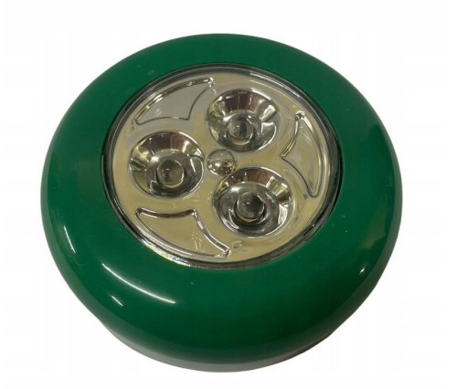 LAMPKA 3x LED SAMOPRZYLEPNA NA BATERIE DOTYKOWA