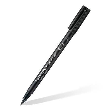 Foliopis Staedtler Lumocolor S czarny marker wodoodporny permanentny