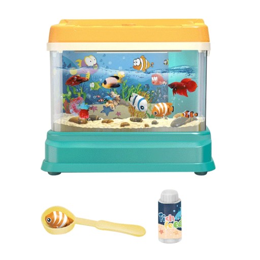 Mini Decor Simulation Fish Tank Kids