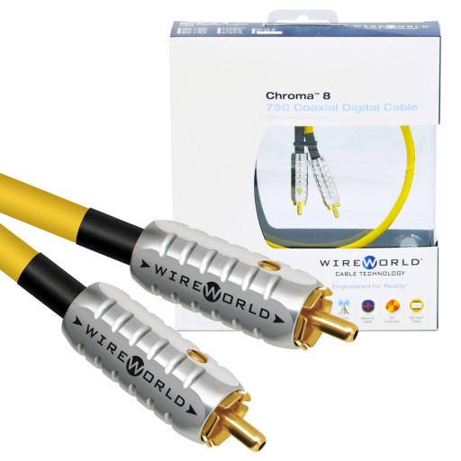 КОАКСИАЛЬНЫЙ КАБЕЛЬ RCA CINCH WIREWORLD CHROMA CRV 1м