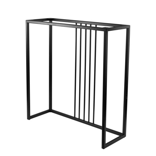 Stelaż metalowy Konsola Loft/bufet profil 20x20mm wym.80x25x80 Czarny mat