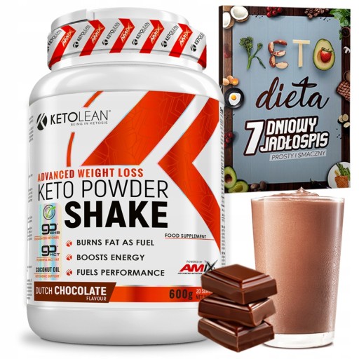 KETO DIETA KOKTAJL POSIŁEK NA ODCHUDZANIE BODY Matcha Slim Black Shake
