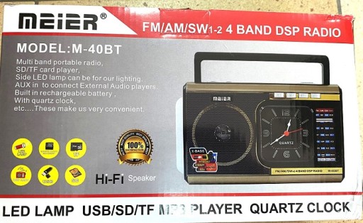 RADIO PRZENOŚNE BT40