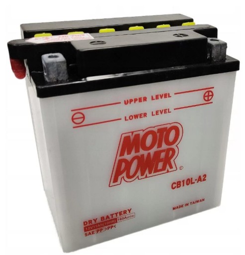 MotoPower CONV. 12V 11Ah CB10L-A2 P+ EB10L-A2