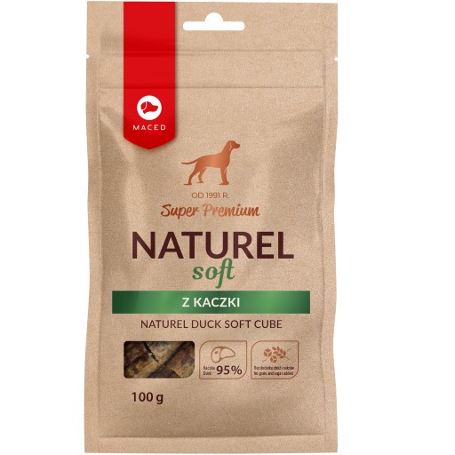 MACED Przysmak dla Psa Naturel Soft z Kaczki 100g