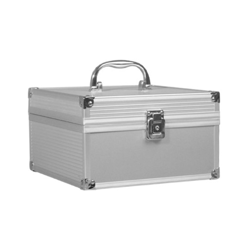 portable lock case Stamps Lock Box Aluminum 9 grid