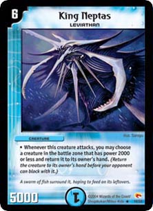 *DM-03 DUEL MASTERS - KING NEPTAS - !!!