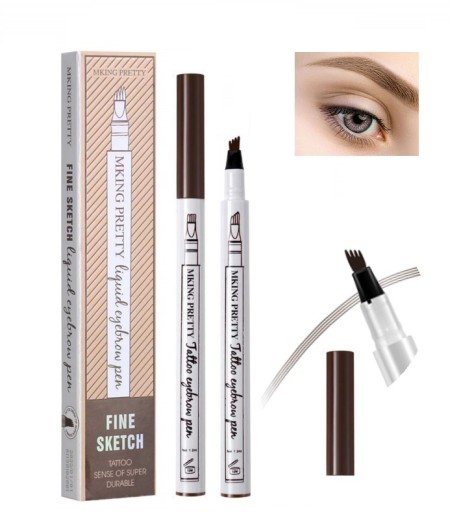 MARKER DO BRWI MICROBLADING PISAK KASZTAN BRĄZ MK1