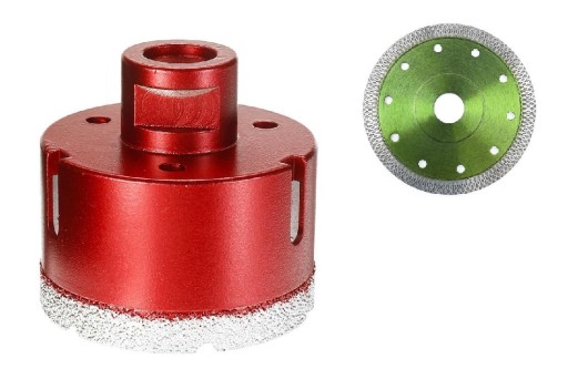 KORONKA DIAMENTOWA DO GRESU OTWORNICA 68MM GRATIS