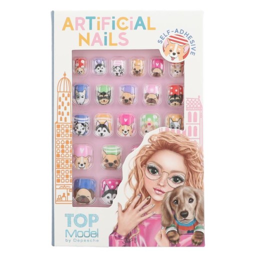 Sztuczne paznokcie Top Model prostokątne Beauty&Me 12654A