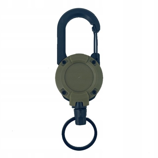 Retractable Wire Rope Tactical Keychain Hook