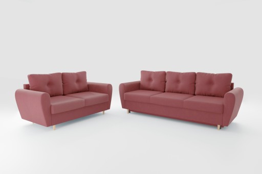 Zestaw wypoczynkowy Komplet Sofa Kanapa OLIVIA 3+2