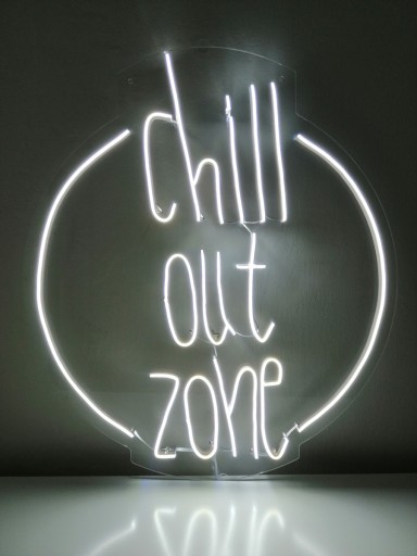 Neon Chill Out Zone LED Reklama