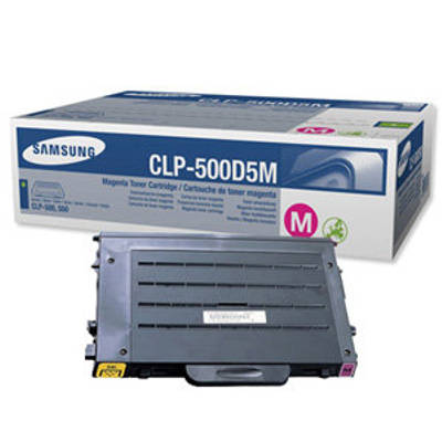 TONER ORYGINAŁ SAMSUNG CLP-500D5M 5K MAGENTA OEM