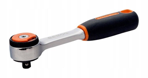 GRZECHOTKA DWUKIERUNKOWA 1/4'' 72 ZĘBY 5° BAHCO