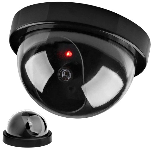 ATRAPA MONITORINGU KAMERA REJESTRATOR Z DIODĄ LED