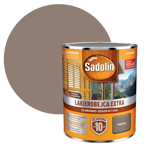 SADOLIN EXTRA 0,75L LAKIEROBEJCA POPIELATY