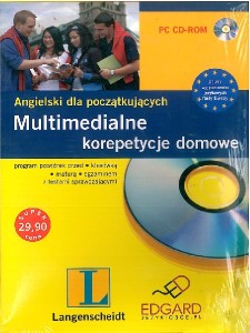 MULTIMEDIALNE KOREPETYCJE DOMOWE. JĘZYK ANGIELSKI DLA POCZĄTKUJĄCYCH +CD