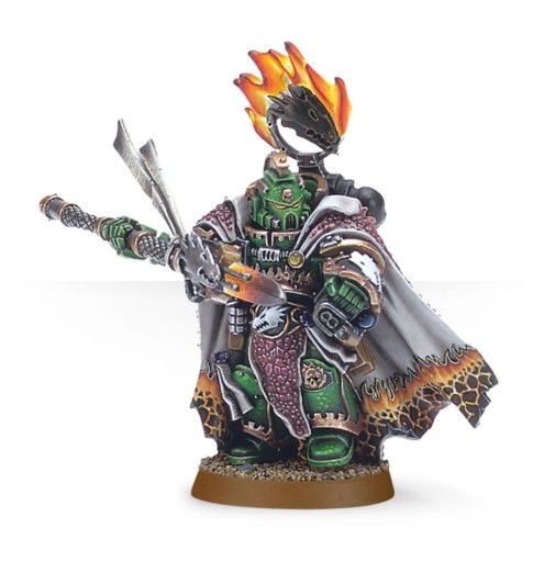 Warhammer 40000 SALAMANDERS Captain Vulkan He'stan
