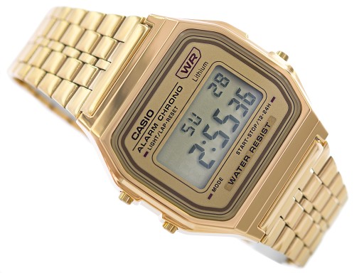 MĘSKI ZEGAREK CASIO A158WETG-9AEF VINTAGE RETRO
