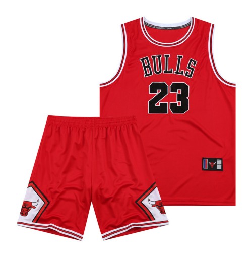 Strój sportowy z koszulkami koszykarskimi Bulls nr 23, M