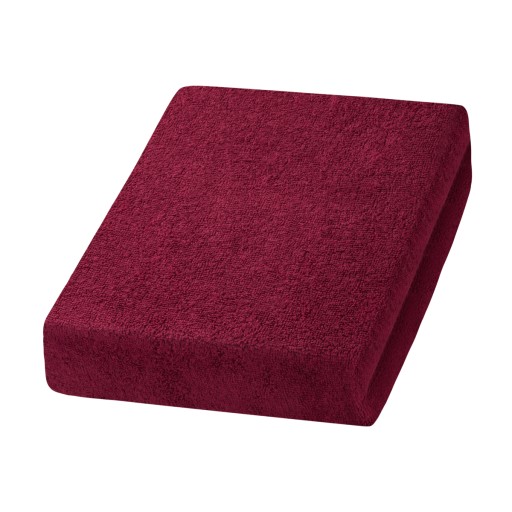 PRZEŚCIERADŁO FROTTE BORDOWE