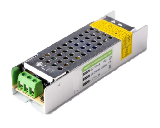 ZASILACZ MONTAŻOWY DO TAŚM LED 40W 12V IP20