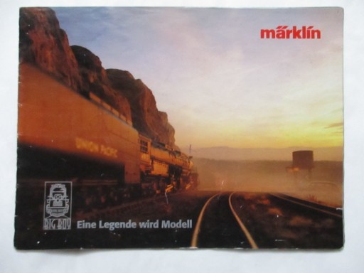 Prospekt katalog MARKLIN BIG BOY 2001 r.