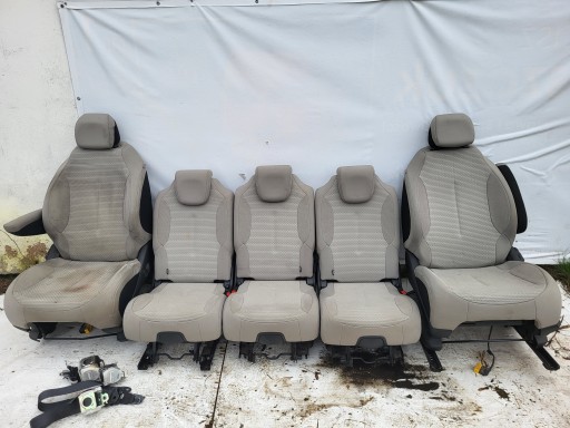 Fotele Pasy Boczki Kpl Citroen C4 Picasso