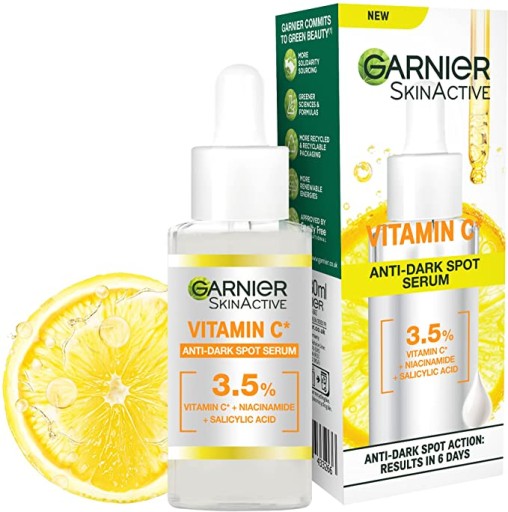 Przeciw przebarwieniom serum Garnier Z WITAMINĄ C