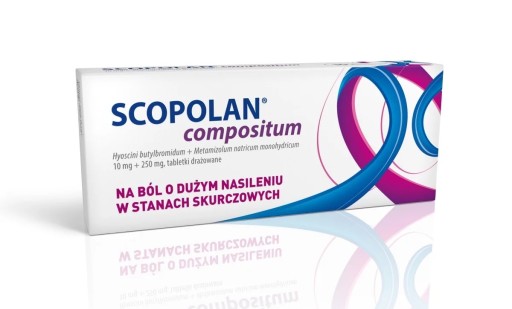 Scopolan compositum, 10 tabletek drażowanych