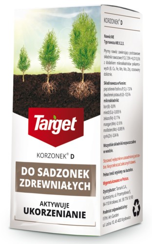 KORZONEK D UKORZENIACZ SADZONEK ZDREWNIAŁYCH ROŚLIN OZDOBNYCH 30ML