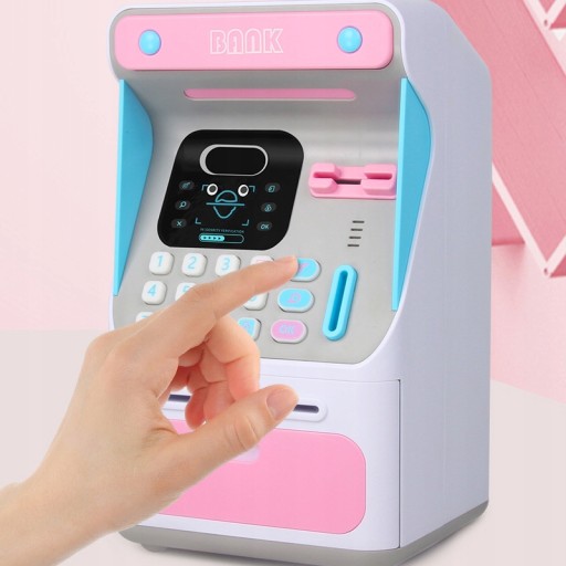 Skarbonka Bankomat Elektroniczny Sejf Pin