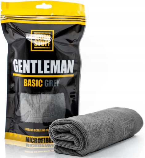 WORK STUFF GENTLEMAN BASIC GREY SZARY mikrofibra