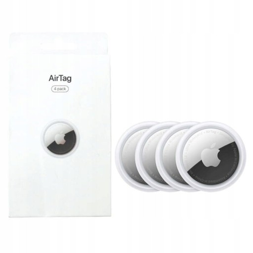 LOKALIZATOR GPS APPLE AIRTAG 4 SZTUKI ORG
