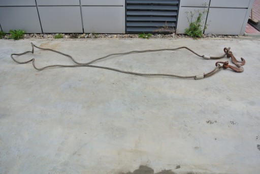 ZAWIESIE LINOWE 2 HAKI 8,15M
