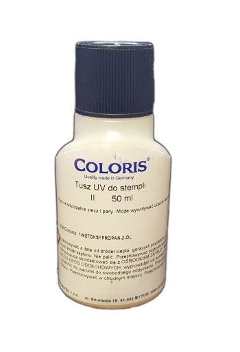 Tusz UV II do metali i plastiku 50ml