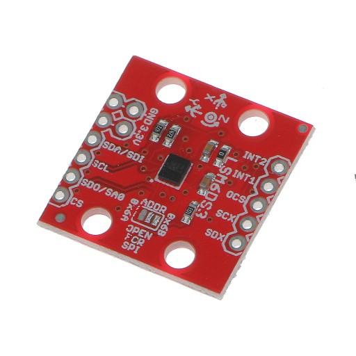 LSM6DS3 module 6 of Degrees IIC/ Transmission