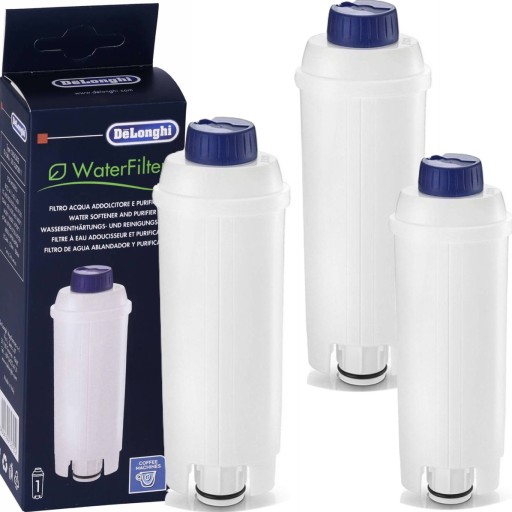 3x filtr wody ekspresu DeLonghi SER3017 DLS C002